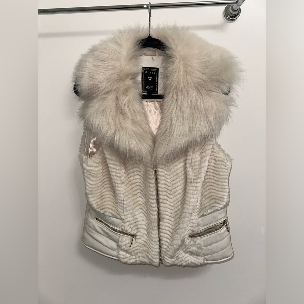 GUESS Clothing Jodie Faux-Fur Vest